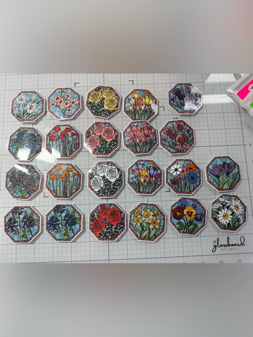 Stained Glass Stickers